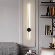 Applique murale LED moderne pour salon et chambre, décoration murale minimaliste avec bande lumineuse