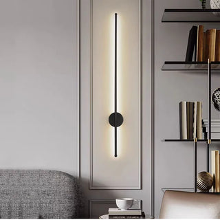 Applique murale LED moderne pour salon et chambre, décoration murale minimaliste avec bande lumineuse