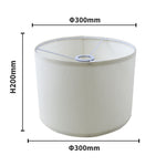 abat jour gris moderne toile lin lampes table facile assembler
