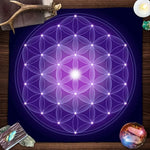 tapis tarot mandala géométrique motifs floraux multicolore moderneextérieur utilisation variée