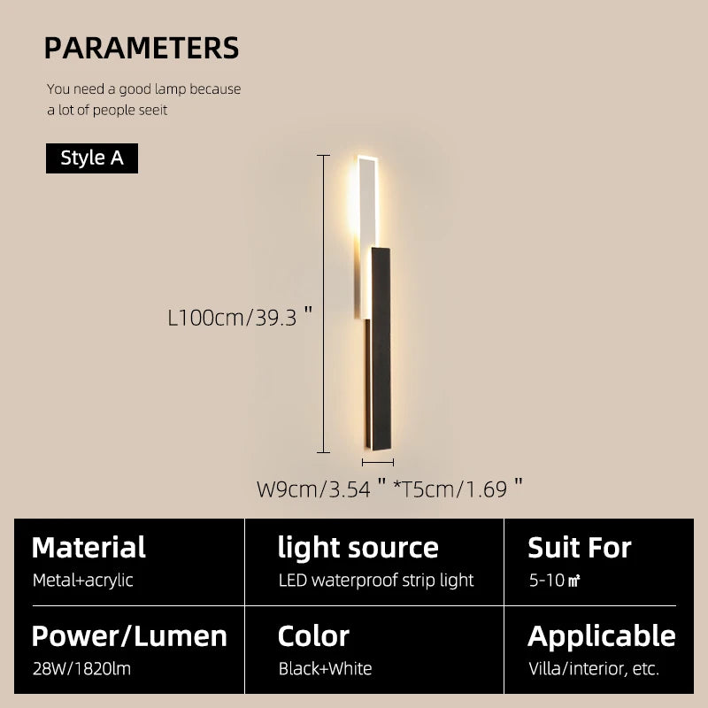 applique murale extérieure led noire dorée moderne étanche jardin façade maison