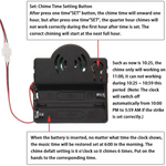 kit horloge quartz diy aiguilles noires or rouges métal brillant vintage batteries poids pendule
