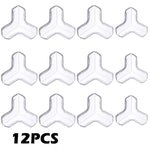 protections bord table transparentes silicone adhésives sécurité bébé moderne 12pcs