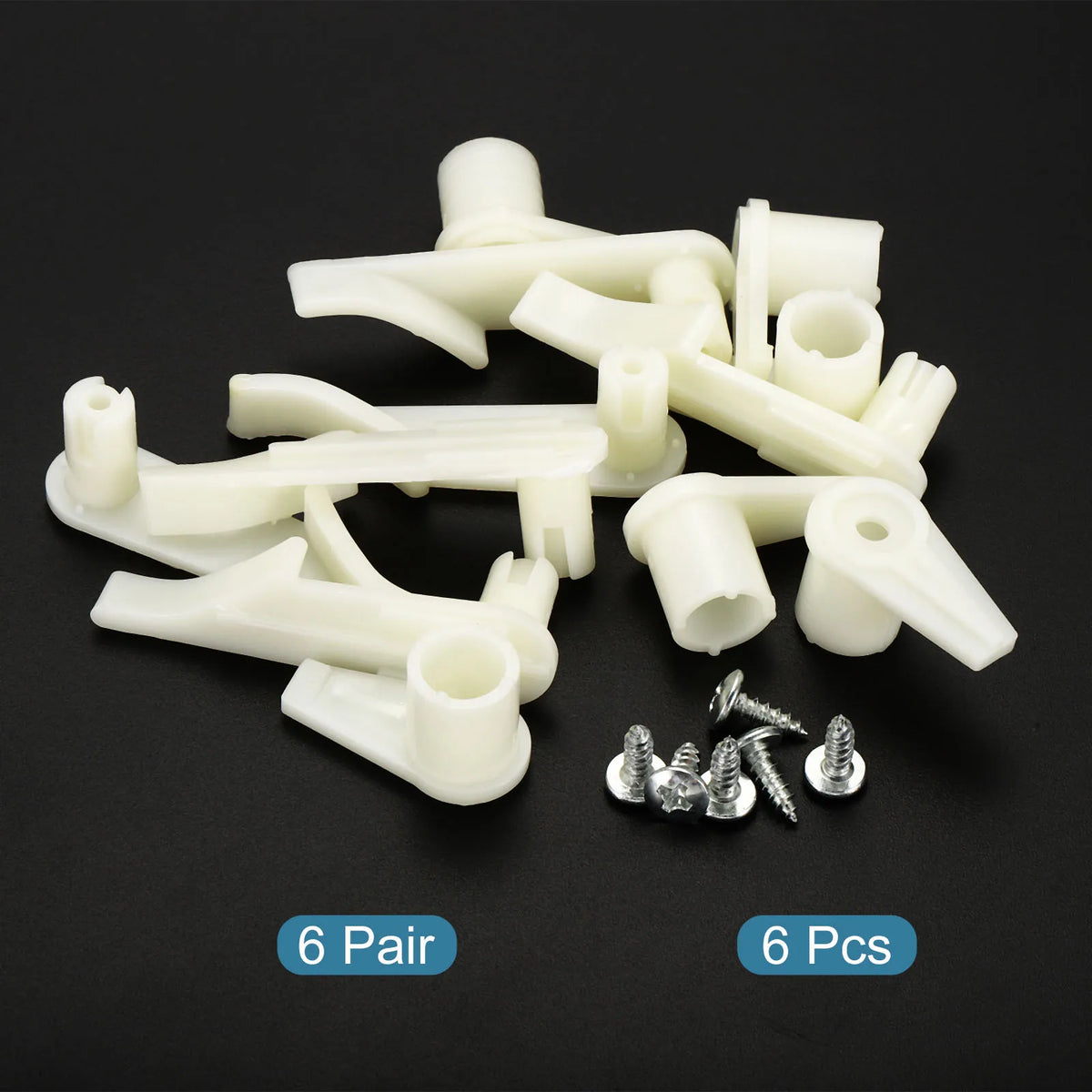 clips fixation blanc plafonnier vis led abat jour accessoire éclairage pratique utilitaire