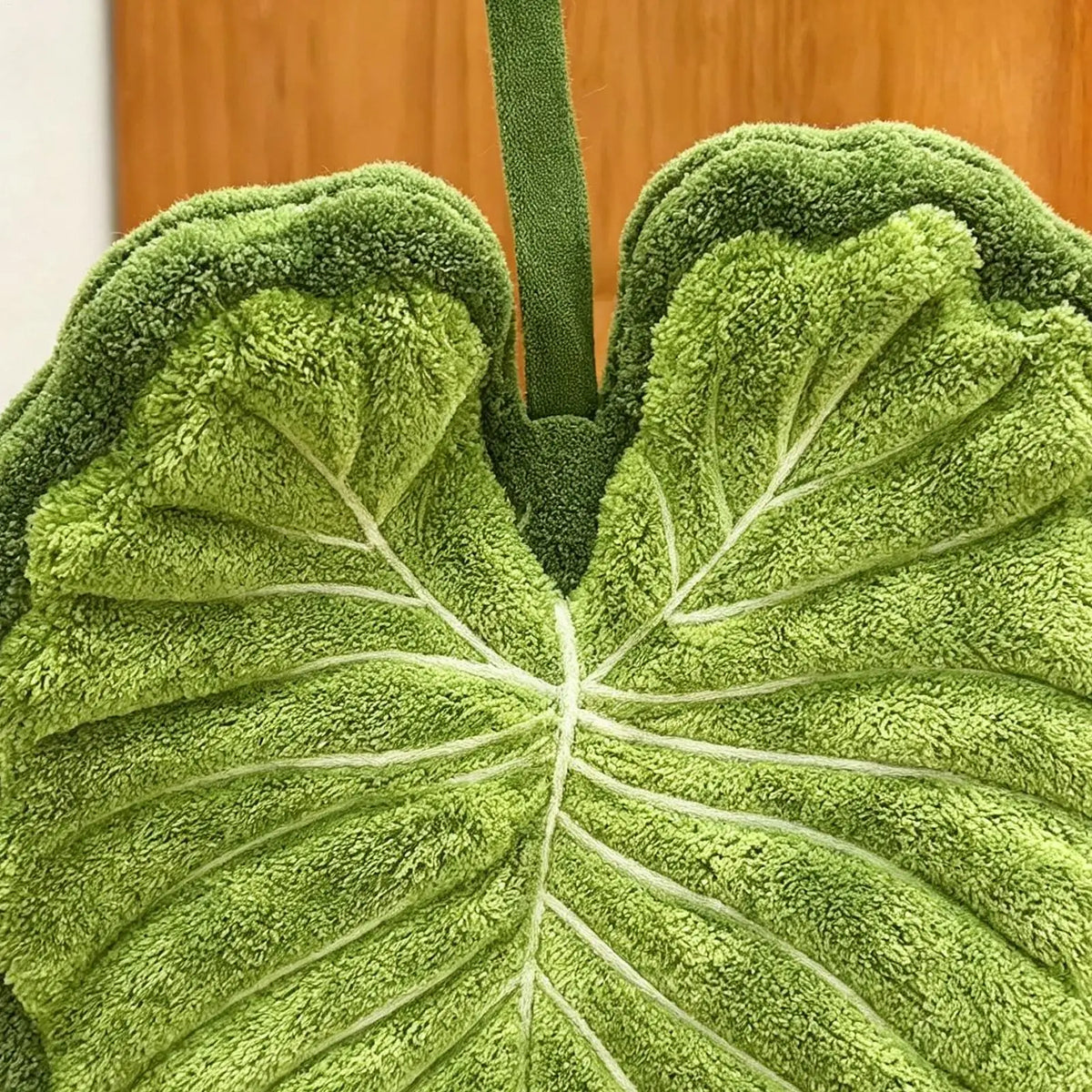 serviettes cuisine absorbantes vert feuille imprimée texturées maison adultes