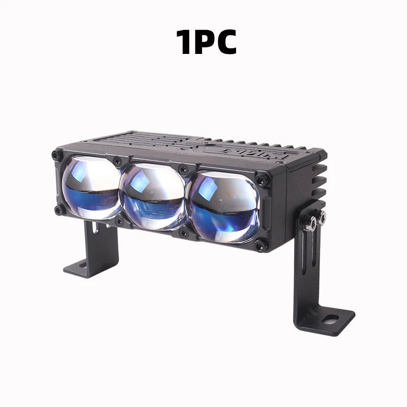 projecteur led barre moderne noir ip68 lampe travail tout terrain angle combo