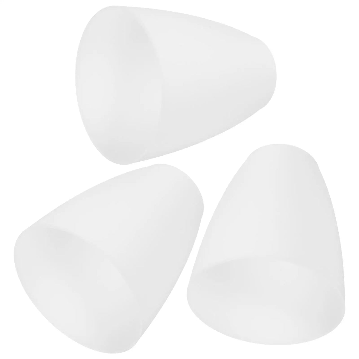abat jour blanc moderne opaque plastique table lampes salons chambres 5cm diamètre 11.5cm hauteur