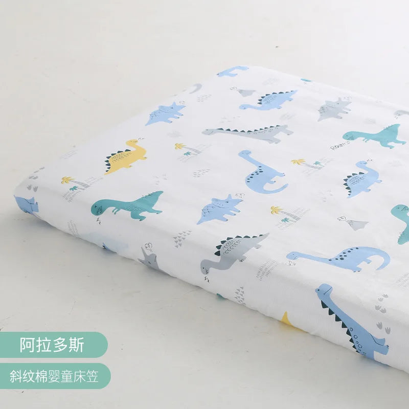 drap bébé 100% coton couleurs animaux motifs géométriques simple illustration four seasons unisexe