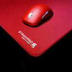 tapis souris rouge bleu texture fine moderne antidérapant absorption chocs sport gamer imperméable