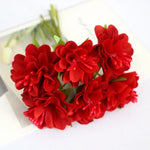 bouquets fleurs artificielles marguerites chrysanthèmes scrapbooking mariage décoration festive