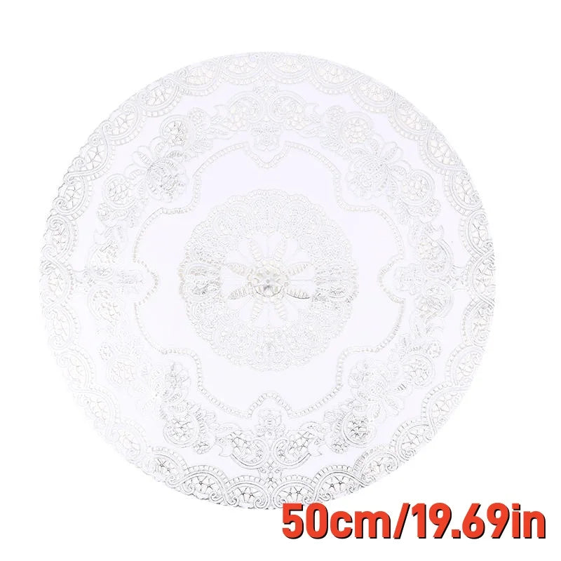 serviette table brodée florale moderne or blanc élégante noël maison fête