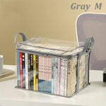 sacs rangement transparent pliables multi usages très transparent moderne pratique double fermeture glissière poignées