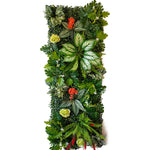 panneau mural pelouse artificielle plante décorative jardin intérieur extérieur décoration murale fleurs vertes artificielles