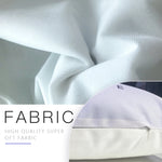 housse coussin carré imprimé personnalisable moderne polyester blanc décoratif voiture