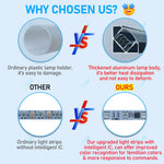 lampe sol led moderne noire trois pieds lisse diy veilleuse ambiance wifi bluetooth télécommande