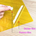 films verre décoratifs adhésifs modernes couleur bleue verte jaune translucides pack guide utilisation