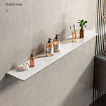 étagères murales modernes métal blanc noir gris salle bain cosmétiques serviettes
