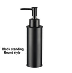 distributeur savon liquide or noir argent moderne minimaliste eyelets Pompe conteneur