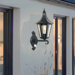 lampe murale transparente classique noir cuisine chambre entrée salle manger