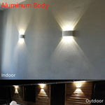 lampe murale moderne led blanc noir fixée mur éclairage quotidien 220v 110v 249 2000lm