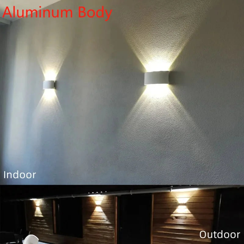 lampe murale moderne led blanc noir fixée mur éclairage quotidien 220v 110v 249 2000lm