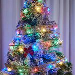 Décoration lumineuse de Noël avec ruban LED 10m