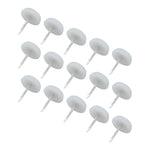 clous tapisser blancs classiques protection meubles 14mm diamètre set outils decoration