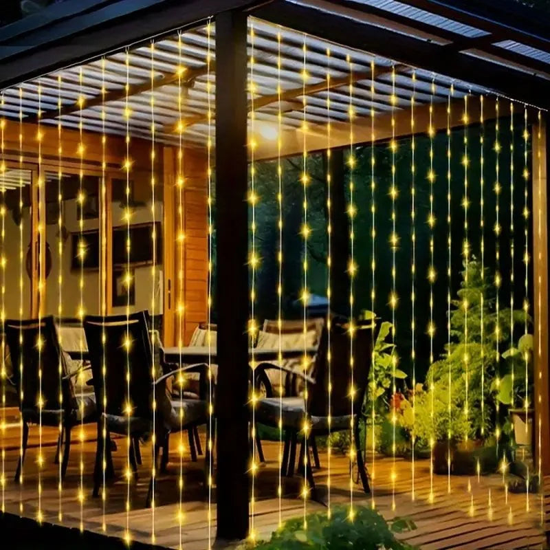Guirlande lumineuse LED multicolore 600cm contrôleur distance moderne ambiance romantique chambre