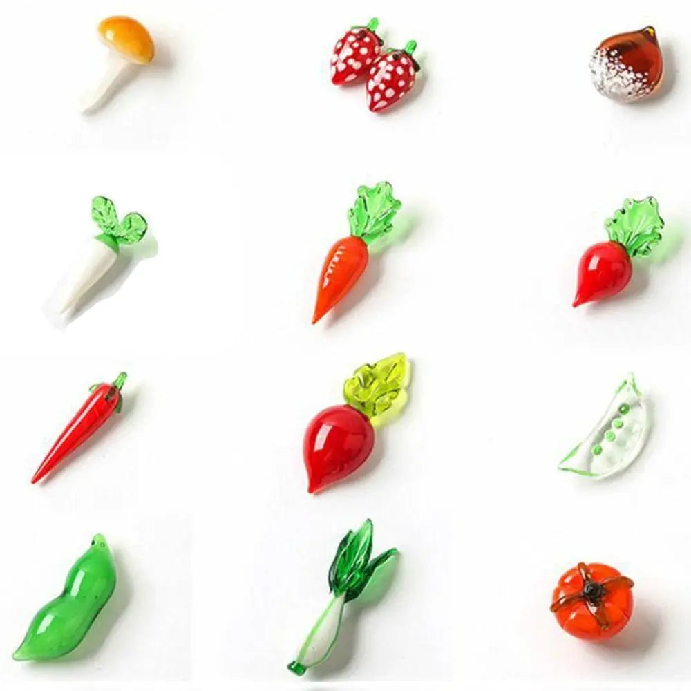 aimants cuisine légumes fruits réalistes banane carotte poivron concombre châtaigne fraise champignon orange vert