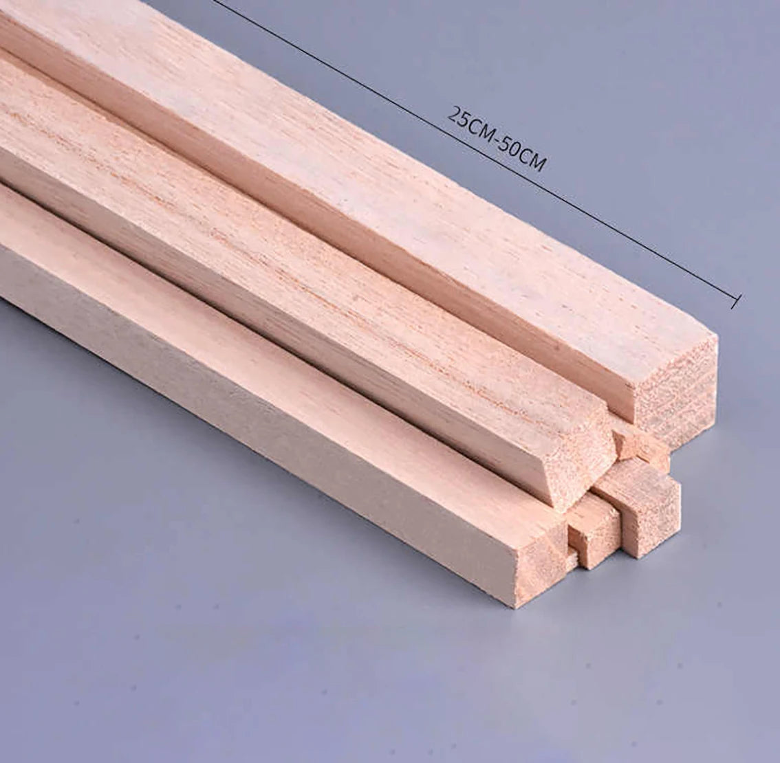 bâtonnets bois naturels grain simples rustiques divers tailles bricolage décoration artisanale