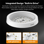 Lampe LED plafonnier moderne blanc couleurs interrupteur bouton 6W 12W 18W 24W