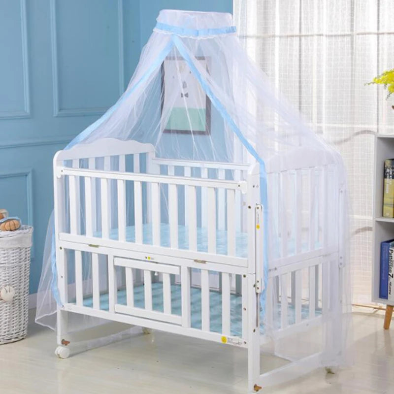 moustiquaire bébé transparente nuages jaunes dôme suspendu moderne blanc oreillettes literie