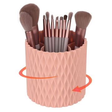 organisateur pinceaux maquillage blanc bleu rose gris diamants moderne rechargeable Brosse