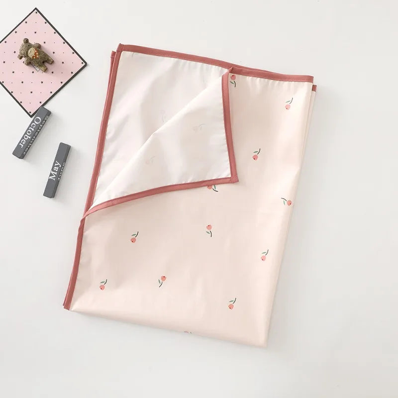 tapis bébé imperméable anti fuite lavable animaux motifs modernes serviettes pliables pochette