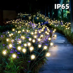 lumière solaire jardin moderne noire blanche oscillante extérieure autoinstallation imperméable led multicolorebranches