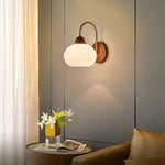 applique murale moderne bois or fixée mur éclairage led quotidien contemporain