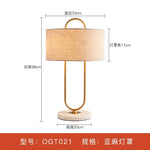 lampe sol led or blanc abatjour tissé base marbre moderne chambre coucher