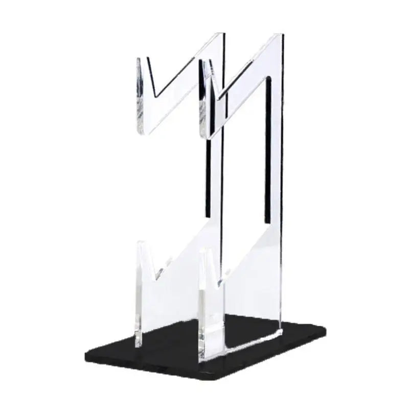 support manette jeu double transparent moderne minimaliste stand jeux vidéo ps4 xbox
