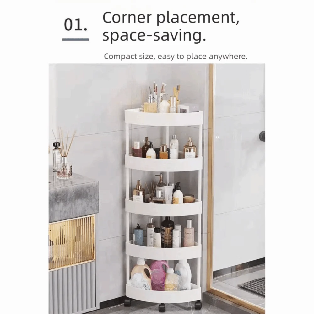 étagère roulettes moderne noire blanc multi niveaux réutilisable