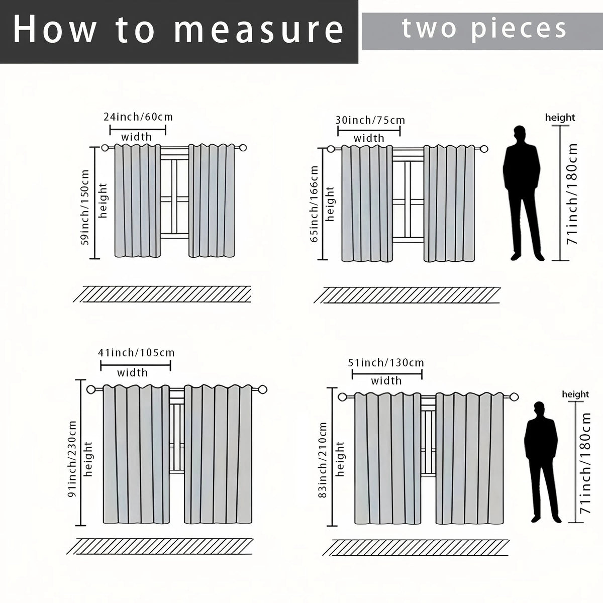 rideau semi transparent feuilles stylisées moderne polyester 100% 24x59in x2