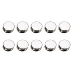 boucles magnétiques or noir blanc modernes 10 pièces métalliques brillantes