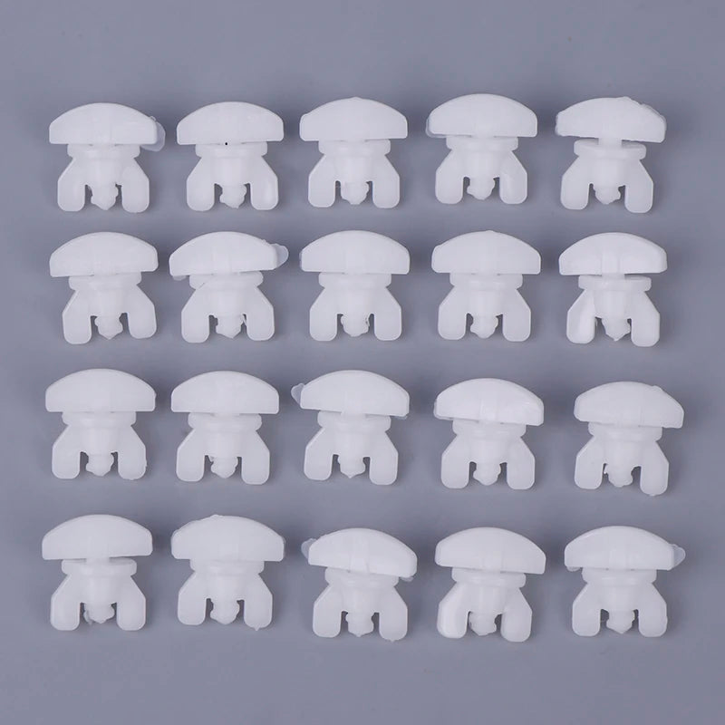 clips rideau blancs modernes adhésifs ensemble 20 pièces facile draperies
