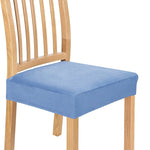 housses chaise velours moderne gris élasthanne polyester amovibles lavables anti poussière fauteuil mariage banquet