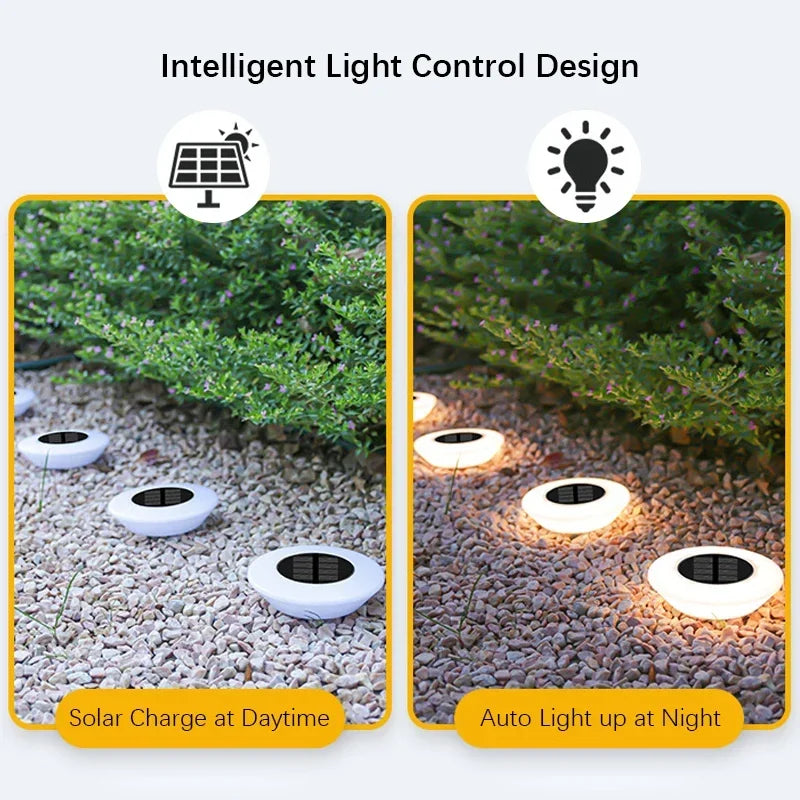 lumière solaire led moderne autoadhésive extérieure blanc ip65 12vacs 4pcs 8pcs