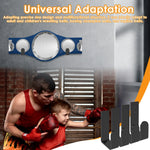 supports muraux ceintures championnat noir or plusieurs trophées boxe sportifs