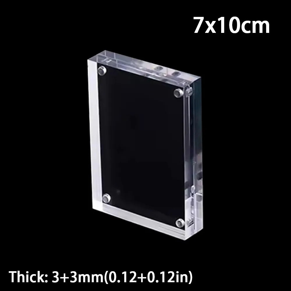 cadre photo moderne transparent 10x15cm 15x21cm 5x8cm 6x9cm 7x10cm 7x12cm 9x13cm