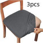 housses chaise élastiques polyester simples sans motif gris bleu marine beige clair bordeaux noir