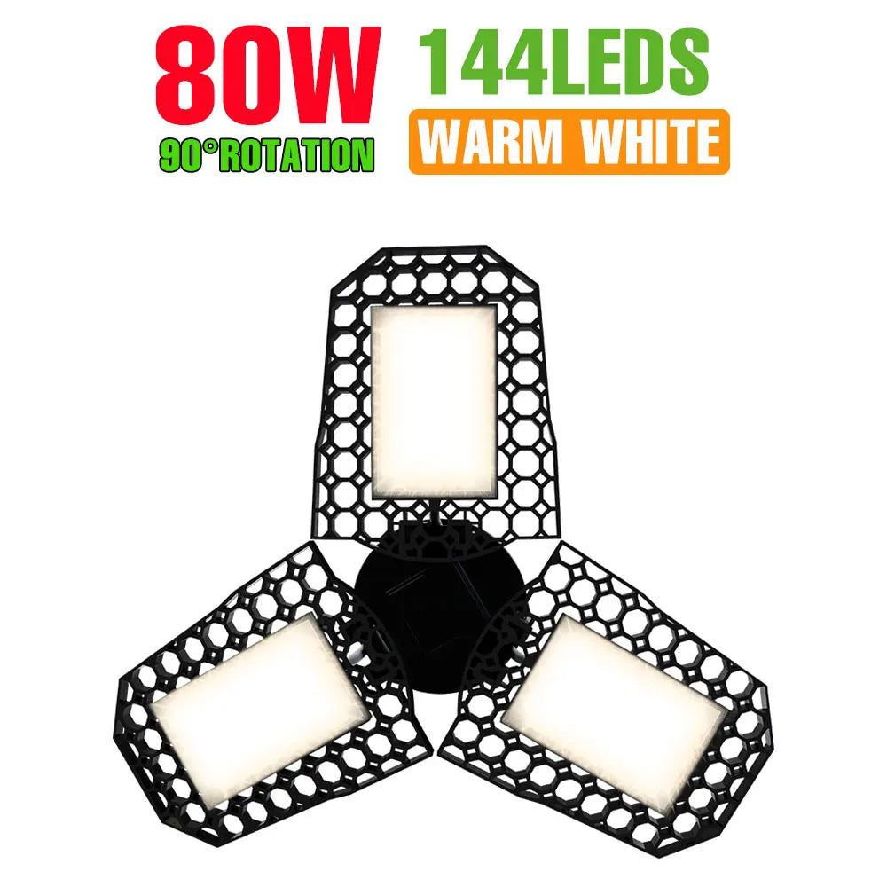 lampe led déformable noire grille hexagonale moderne e27 haute luminosité 20000h