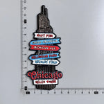 aimant réfrigérateur décoration voyage monuments américains villes californie souvenir magnetique pvc souple graphique