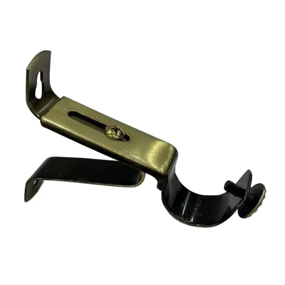 supports murals ajustables vis noir modernes tringle rideau durable maison